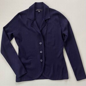 Navy Women's Cardigan Sz M